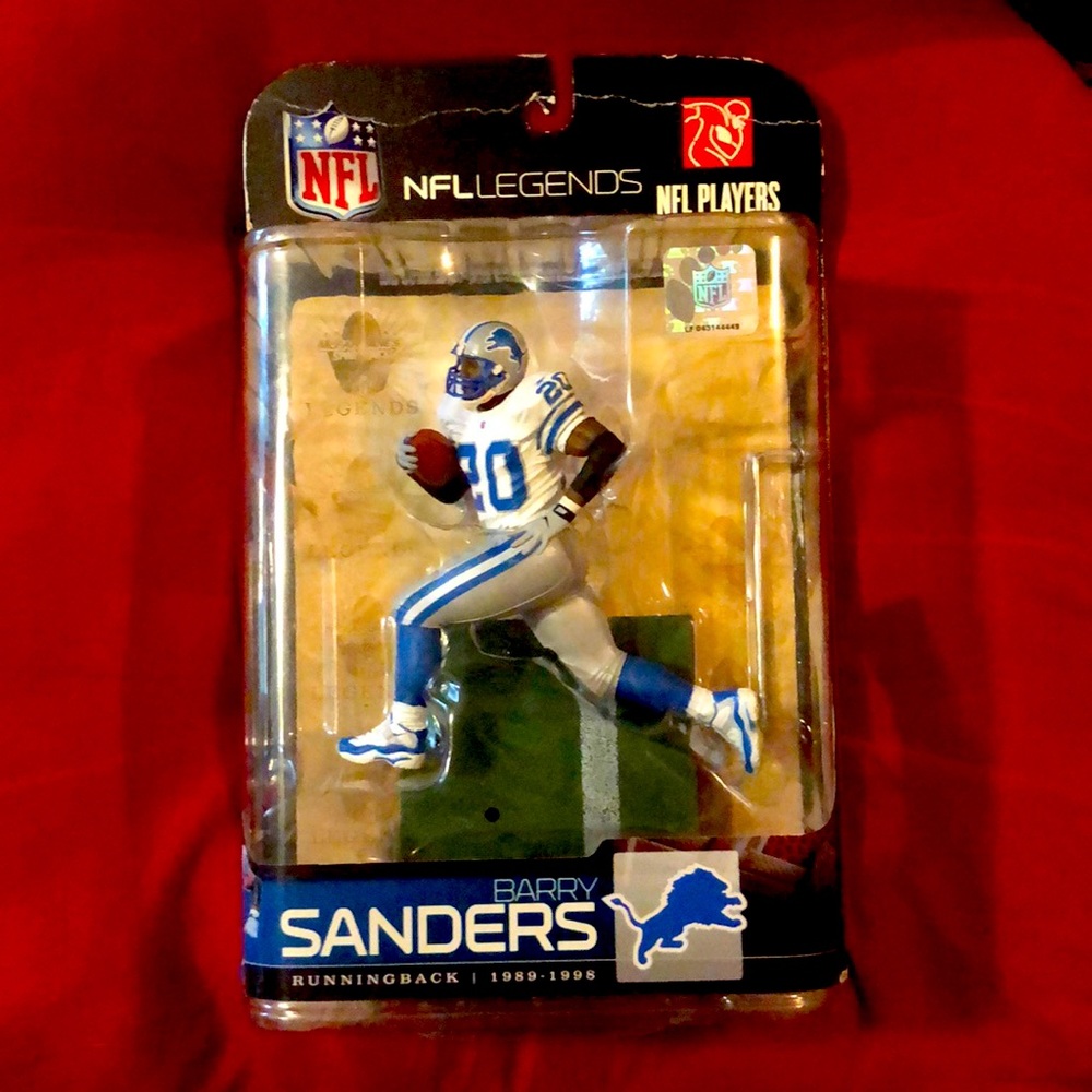 BARRY SANDERS - NFL LEGENDS - McFARLANE